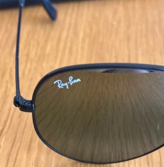 Gafas Ray Ban Aviador Negras