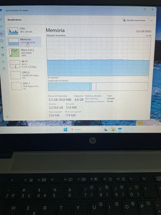 Portátil HP i7 windows 11