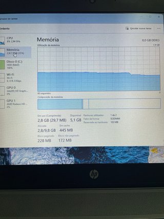 Portátil HP i7 windows 11