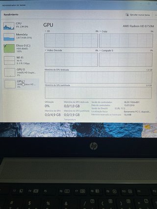 Portátil HP i7 windows 11