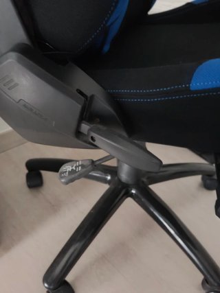 Sillón Gaming AKRacing Negro/Azul