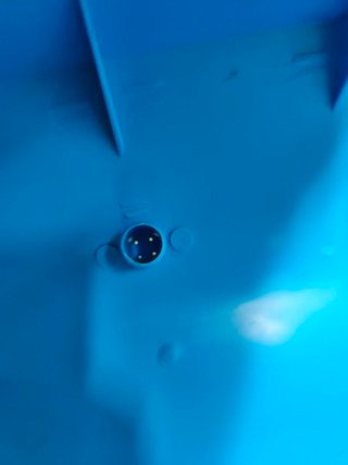 Tobogán infantil azul