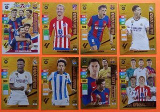 LOTE 8 CROMOS BALON DE ORO ADRENALYN 23-24