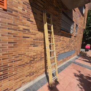 Escalera fibra óptica 10 peldaños
