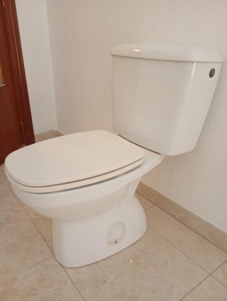Conjunto baño, mueble,espejo y inodoro