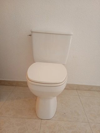 Conjunto baño, mueble,espejo y inodoro