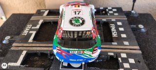 Scalextric Skoda Rally Coche Slot