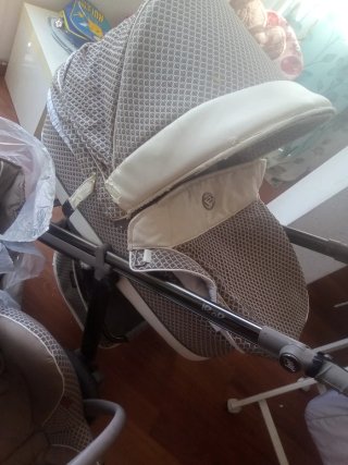Carrito de bebé 3 piezas