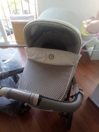 Carrito de bebé 3 piezas