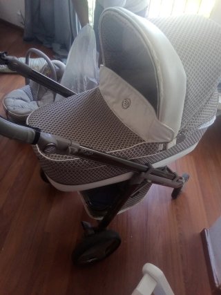 Carrito de bebé 3 piezas