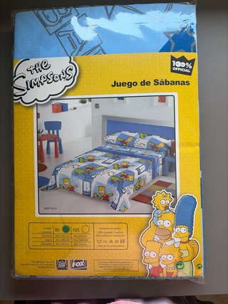 Juego de Sábanas The Simpsons