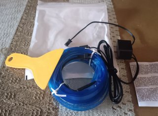 Luces LED para coche (azul) 5 metros