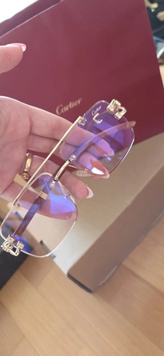 Gafas Cartier Fotocromáticas Dorado