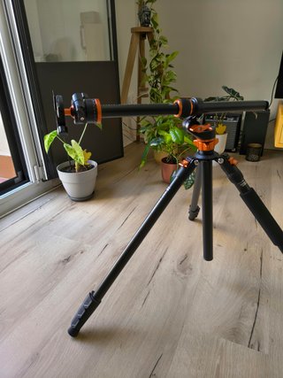 Trípode K&F Concept T254A7 con rótula 360