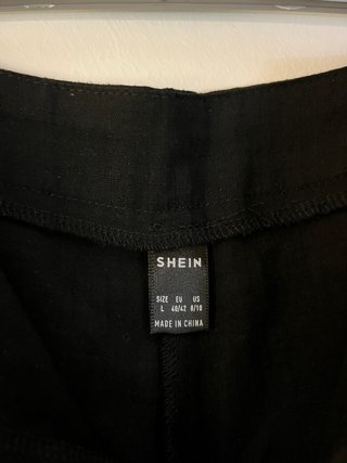Lote de 3 pantalones negros SHEIN y Zara Basic
