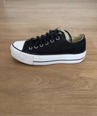 Converse negras mujer talla X