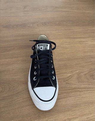 Converse negras mujer talla X