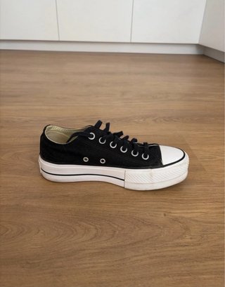 Converse negras mujer talla X