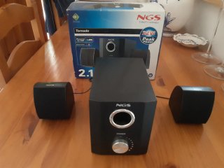 Altavoces NGS Tornado 2.1 Negro