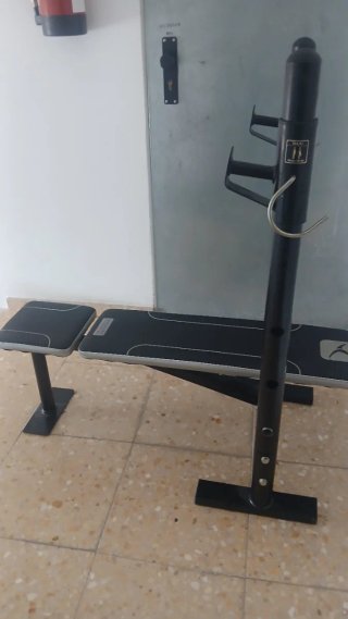 Banco de pesas Domyos