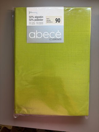 Bajera Ajustable 90cm Verde Algodón/Poliéster