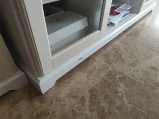 Mueble Salón Vitrina melalina y Cristal