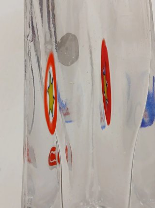 Vaso vintage Murano con murrine