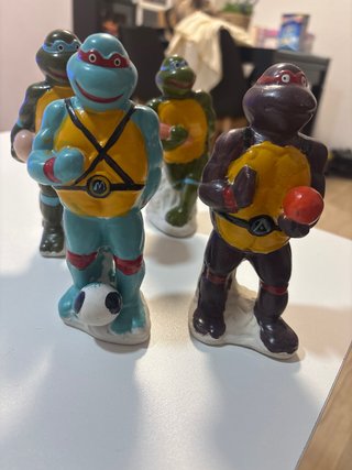 Figuras Tortugas Ninja Cerámica Raras