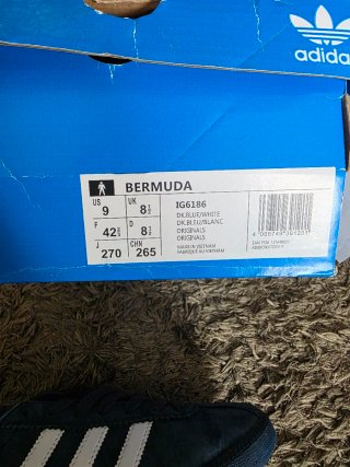 Zapatillas Adidas Bermuda Azul