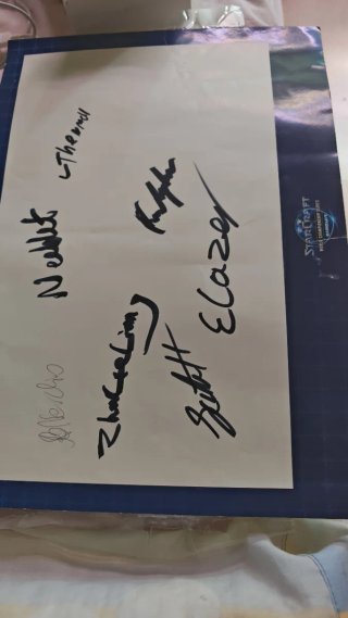 Póster StarCraft WCS Firmado por Finalistas