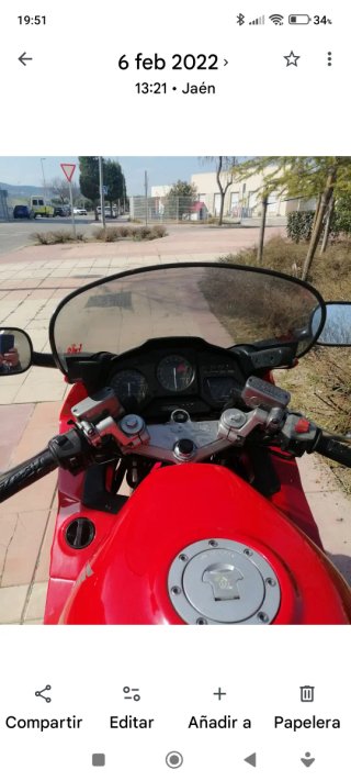 Honda VFR 750 Roja