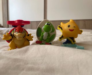 Lote Figuras Super Mario Galaxy McDonald's