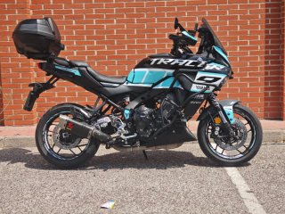 Yamaha Tracer 9 2025 Negra/Azul/Gris