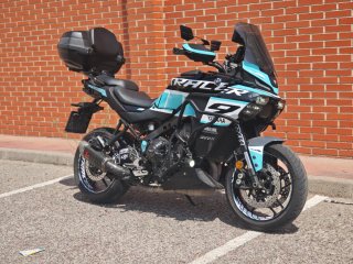 Yamaha Tracer 9 2025 Negra/Azul/Gris
