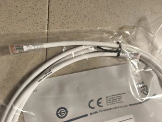 Cable Red UTP Cat 6A CommScope 3M Blanco