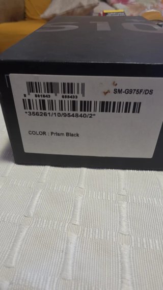 Samsung Galaxy S10+ 128GB Negro