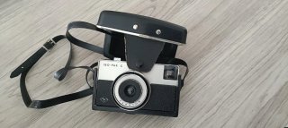 Cámara Agfa ISO-PAK C con funda