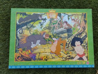 Pack 4 Puzzles Disney: Mulan, Rey León, Mickey