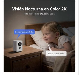 Cámara Vigilancia SEHMUA 2K WiFi Batería 7800mAh