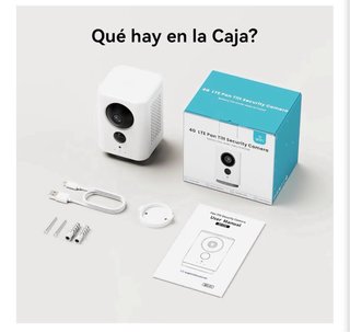 Cámara Vigilancia SEHMUA 2K WiFi Batería 7800mAh