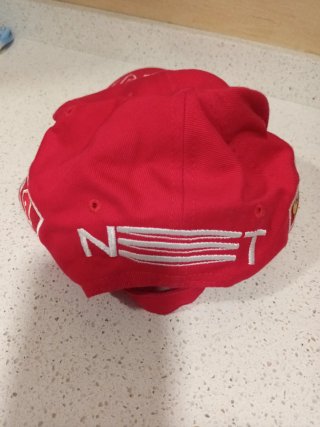 Gorra Ferrari Roja Firmada