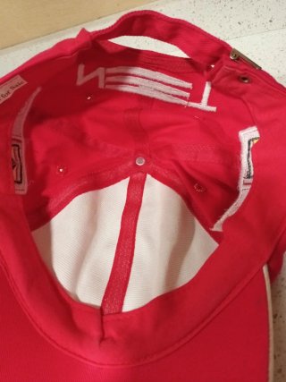 Gorra Ferrari Roja Firmada