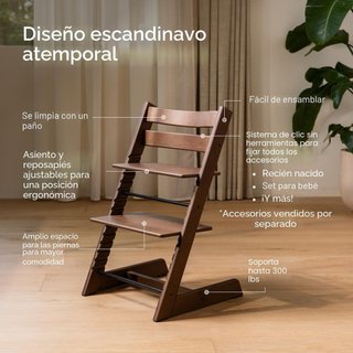 Trona Stokke Marrón