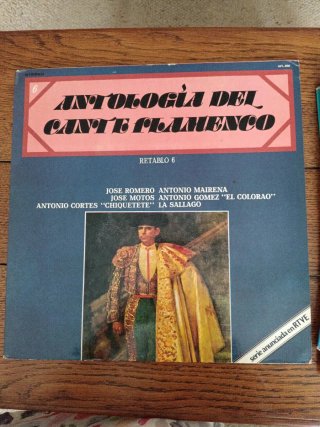 Vinilo Antología del Cante Flamenco
