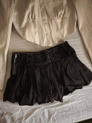 Conjunto Top Corsé y Falda pantalón