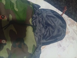 Mochila Camuflaje Militar Marrón y Verde