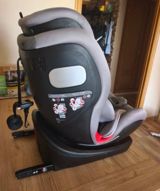 Silla Coche Be Cool Pivot Gris
