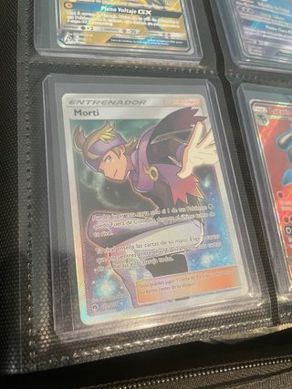 Cartas Pokémon Zeraora, Latios, Lucario y Morti