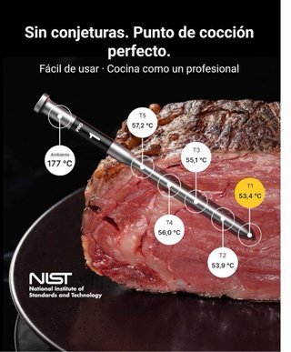 Termómetro Carne Inalámbrico ThermoMaven X2