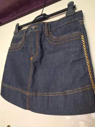 Gonna jeans Just Cavalli blu